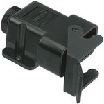 09120080901, Heavy Duty Power Connectors SURFACE MOUNTING HSG BLK 1 SIDE ENTRY