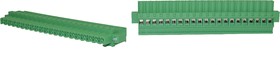 Разъём на кабель KLR2GKBM-5.08-21P 21P/12A/320V/ 5.08mm/Зелёный (НУ=10шт)