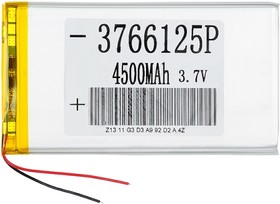 Аккумулятор универсальный Vixion 3.7x66x125 мм 3.8V 4000mAh Li-Pol (2 Pin)