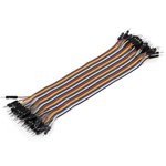 MIKROE-2315, Ribbon Cables / IDC Cables Ribbon Cable 40-wire Male/Male 20 cm