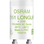 4050300854083, Starter, Fluorescent Lamp, ST 151 LONGLIFE Series, 40.3 mm, 230VAC