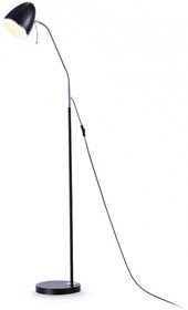 Ambrella Светильник напольный с выключателем на проводе TR97681 BK черный E27 max 40W D150*1540