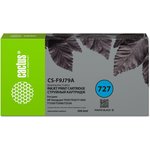 Картридж струйный Cactus CS-F9J79A 727 XXL фото черный (300мл) для HP DJ ...