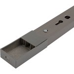 612-003, Шинопровод однофазный с кабельным вводом и заглушкой для трековых ...