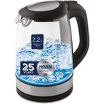 C-EK27G19, Чайник Scarlett SC - EK27G19, 2200 Вт 2,2л, стеклянный корпус
