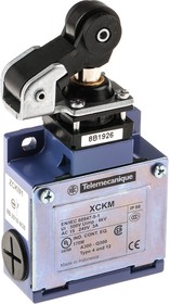 Фото 1/7 XCKM121, Limit switch; plastic roller O20mm; NO + NC; 10A; max.250VAC