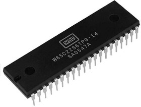 W65C21N6TPG-14, I/O Controller Interface IC Peripheral Interface Adapter
