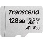 Карта памяти microSDXC UHS-I U3 Transcend 128 ГБ, 100 МБ/с, TS128GUSD300S-A ...