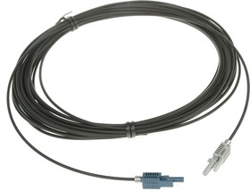 Фото 1/3 HFBR-RLS010Z, Duplex Single Mode Fibre Optic Cable, 1060µm, Black, 10m