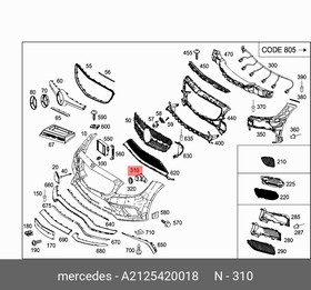 A2125420018, Датчик [ORG]