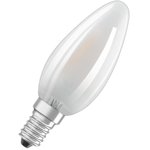4058075287662, LED Light Bulb, Матовая Свечеобразная, E14 / SES, Теплый Белый ...