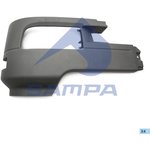 18100070, Бампер MERCEDES Actros левая часть SAMPA