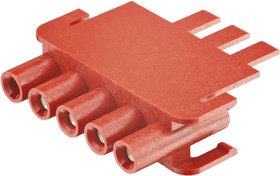 11051052804, Heavy Duty Power Connector Insert, Female, Han-Yellock Series, 5 Contacts