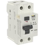 Выключатель дифференциального тока (УЗО) 2п 40А 30мА тип AC ВДТ R10N ARMAT IEK ...
