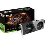 Видеокарта INNO3D RTX 4070 Super Twin X2 OC//RTX4070, HDMI, DP*3, 12G,D6X