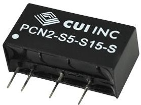 Фото 1/2 PCN2-S12-S12-S, Isolated DC/DC Converters - Through Hole 10.8-13.2Vin 12Vout 167mA 2W Iso SIP
