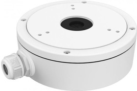 Фото 1/9 Монтажная коробка Hikvision DS-1280ZJ-DM22 белая, для купольных камер, алюминий, 164.813753.4мм