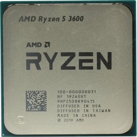 Фото 1/10 CPU AMD Ryzen 5 3600 OEM (100-000000031) {3.6GHz up to 4.2GHz Without Graphics AM4}