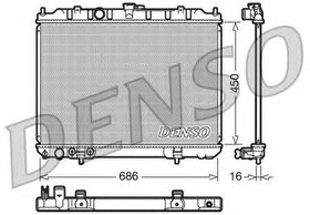 DRM45005, Радиатор системы охлаждения MITSUBISHI: COLT CZC КАБРИО (RG) 1.5 06 - , COLT VI (Z) 1.1/1.3 (Z35A, Z