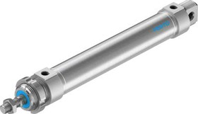 DSNU-32-160-P-A, Pneumatic Piston Rod Cylinder - 195986, 32mm Bore, 160mm Stroke, DSNU Series, Double Acting