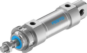 DSNU-32-25-PPS-A, Pneumatic Piston Rod Cylinder - 559295, 32mm Bore, 25mm Stroke, DSNU Series, Double Acting