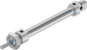 DSNU-8-60-P-A, Pneumatic Piston Rod Cylinder - 1908250, 8mm Bore, 60mm Stroke, DSNU Series, Double Acting