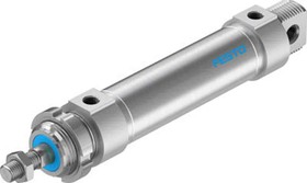 Фото 1/5 DSNU-32-80-PPV-A, Pneumatic Roundline Cylinder - 196023, 32mm Bore, 80mm Stroke, DSNU Series, Double Acting