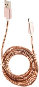 Кабель Cablexpert, USB 2.0 AM/Type-C, серия Gold, длина 1.8 м, золото, блистер, CC-G-USBC02Cu-1.8M