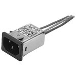 10GENW3ES, AC Power Entry Modules IEC Connector Filter, High Performance ...