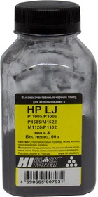 Тонер Hi-Black для HP LJ P1005/P1006/P1505/ M1522/M1120/P1102, Тип 4.4, Bk, 60 г, банка