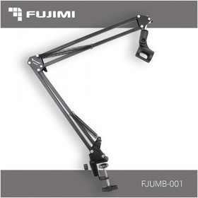 Фото 1/3 Кронштейн-стойка Fujimi FJUMB-001 Универсальный металлический настольный для микрофона (Пантограф)