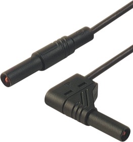 Фото 1/2 934182100, 16A, 1000V ac/dc, Black, 1m Lead Length