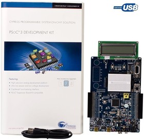 Фото 1/2 CY8CKIT-030A, Development Boards & Kits - 8051 PSoC 3 Development Kit