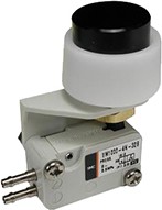 VM1010-4N-01, Roller Lever 3 Pneumatic Manual Control Valve VM1000 Series, 2.5mm, III B