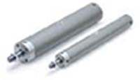 CDG1BN20-150Z, Pneumatic Piston Rod Cylinder - 20mm Bore, 150mm Stroke, CDG1 Series, Double Acting