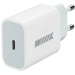 Сетевое зар./устр. Wiiix UNN-4-1-01-PD 20W 3A (PD) USB Type-C белый