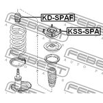 KSS-SPA, Опора амортизационной стойки