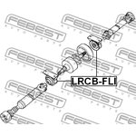 LRCB-FLI, Подшипник опоры карданного вала