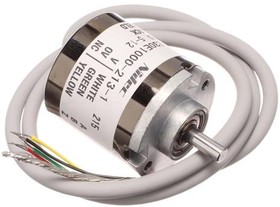 RE30E-1000-213-1, 5 - 12V dc 1000 Pulse Optical Encoder with a 4 mm Plain Shaft, Panel Mount, Cable