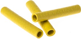 02010003004, Expandable Neoprene Yellow Cable Sleeve, 2.5mm Diameter, 20mm Length, Helavia Series
