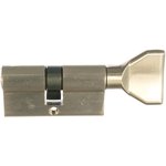 Цилиндровый механизм простой ключ-вертушка NW60 mm SN матовый никель 00000001764 ДАМ011