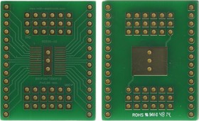 Фото 1/2 RE936-06, Double Sided Extender Board Multiadapter With Adaption Circuit Board 36.83 x 29.21 x 1.5mm