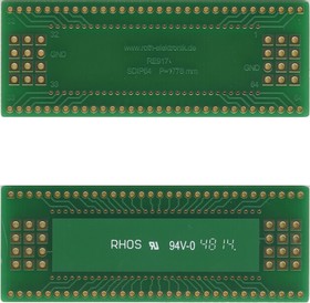 RE917, Double Sided Extender Board Adapter With Adaption Circuit Board FR4 58.74 x 22.23 x 1.5mm