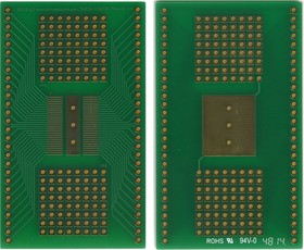 Фото 1/2 RE936-03, Double Sided Extender Board Multiadapter With Adaption Circuit Board 73.66 x 43.18 x 1.5mm