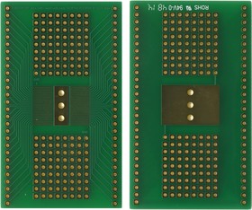Фото 1/2 RE936-05, Double Sided Extender Board Multiadapter With Adaption Circuit Board 73.66 x 43.18 x 1.5mm