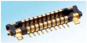 BM24-10DP/2-0.35V(53), Board to Board & Mezzanine Connectors 10P HDR B2FPC 0.8mm H .35mm P