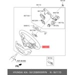 56120-B8900RYN, Колесо рулевое HYUNDAI Santa Fe (12-) OE