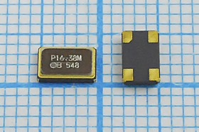 Кварцевый резонатор 16384 кГц, корпус SMD05032C4, нагрузочная емкость 10 пФ, точность настройки 10 ppm, стабильность частоты /-20~70C ppm/C,