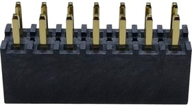 MP001727, Pin Header, Плата - к - плате, 2.54 мм, 2 ряд(-ов), 14 контакт(-ов), Сквозное Отверстие