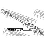 mrkb-h77, ПЫЛЬНИК РУЛЕВОЙ РЕЙКИ (MITSUBISHI LANCER/MIRAGE CJ 1995-2003) FEBEST